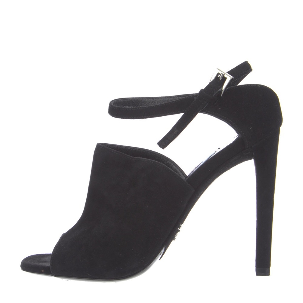Prada Black High Heel Sandals
